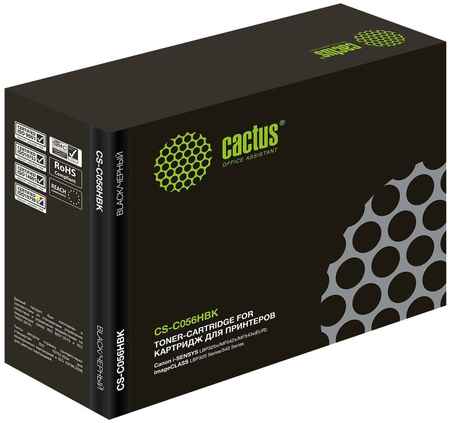 Картридж для лазерного принтера CACTUS CS-C056HBK (CS-C056HBK) черный, совместимый 965844472119944