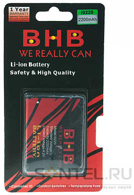 Аккумулятор BHB для LG KF350 Li-on/750 mAh 965844472120110