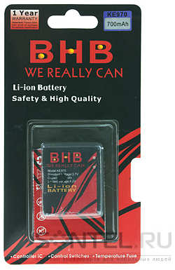 Аккумулятор BHB для LG KE970 Li-on/700 mAh 965844472120111