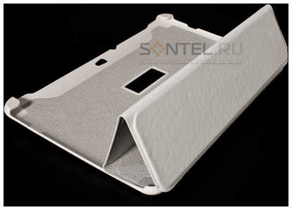 Чехол Smart Case leather, для Samsung Galaxy P7500 белый 965844472125142
