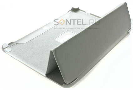 Чехол Smart Case leather, для Samsung Galaxy P7500 серый 965844472125149