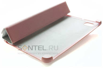 Чехол Smart Case (накладка + cover) leather, для Samsung Galaxy P6800 розовый 965844472125257