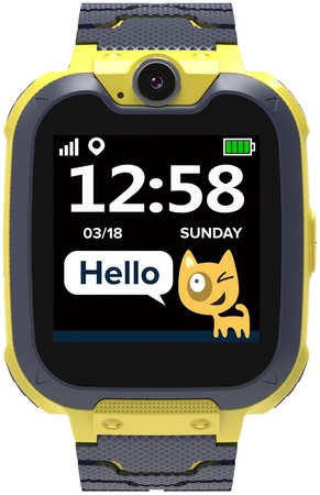 CANYON Детские смарт-часы KW-31 желтый, серый/серый, желтый 965844472130647