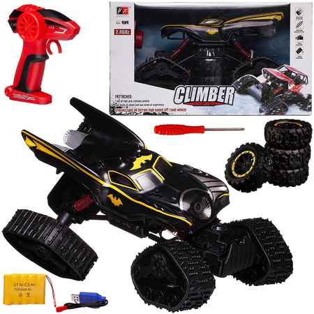 Junfa toys Машинка Junfa на радиоуправлении Скалолаз 47х27х26 см 8897-188E/желтый 965844472149719