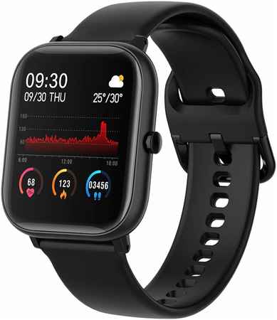 Смарт-часы Digma Smartline E3, 1.4″, черный / черный [e3b] 965844472156807
