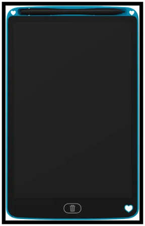 Планшет LCD для заметок/рисования Maxvi MGT-02С blue 965844472179487