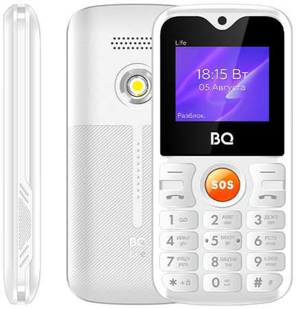 Мобильный телефон BQ 1853 Life White 965844472197441