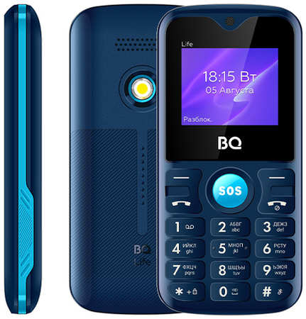 Мобильный телефон BQ 1853 Life Blue 965844472198167