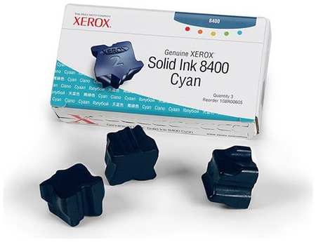 Чернила для лазерного принтера XEROX (108R00605) голубой, оригинальный 965844472703966