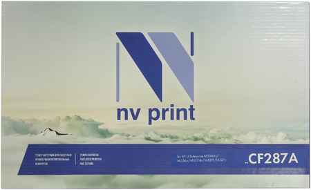 NV Print Тонер-картридж для лазерного принтера Nvprint NV-CF287A черный, совместимый 965844472705977