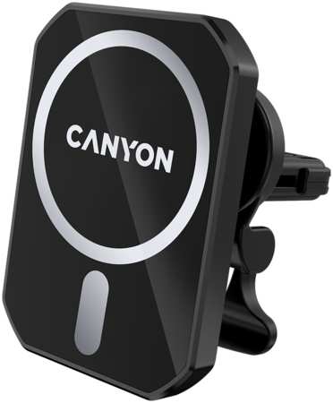 Apple Держатель Canyon CM-15, 15W, магнитный, беспроводной зарядкой для iPhone 12/13