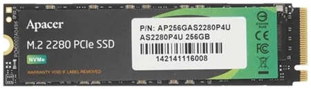 SSD накопитель Apacer AS2280P4U M.2 2280 256 ГБ (AP256GAS2280P4U-1) 965844472757023