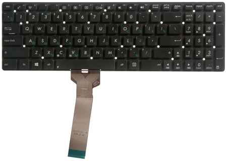 Клавиатура для ноутбука ASUS K55 K55V без рамки черная OKNBO-6121RUм Гор.Enter 965844472757645