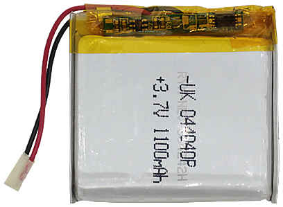 Аккумуляторная батарея универсальная (4*40*40mm) 3,7v 900mAh