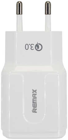 BaseMarket Сетевое зарядное устройство Remax RP-U16 (3A, QC3.0) (белое)