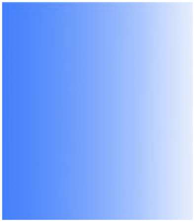 Фон пластиковый градиентный Colorama Colorgrad LL COGRAD312 110x170 см White/Blue