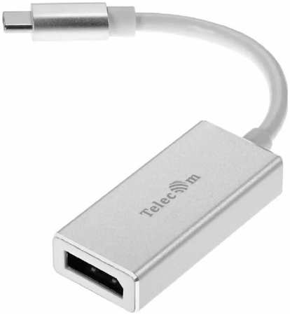 Кабель адаптер USB3.1 Type-Cm --> DP(f) 4K,60Hz, All Shell,Telecom <TUC035 965844473063113