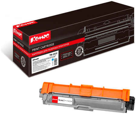 Картридж для лазерного принтера Комус TN-241C (855999-K) , совместимый