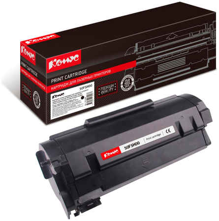 Тонер-картридж для лазерного принтера NoBrand 50F5H00 (1311504-K) черный, совместимый 965844473073443