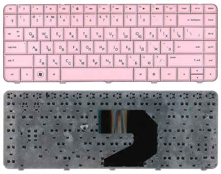 Клавиатура для ноутбука HP Pavilion G4 G4-1000 G6 G6-1000 CQ43 розовая 965844473743504