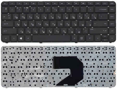 Клавиатура для ноутбука HP Pavilion G4-2000 черная без рамки 965844473743506