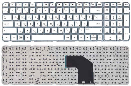 Клавиатура для ноутбука HP Pavilion G6-2000 белая без рамки 965844473743507