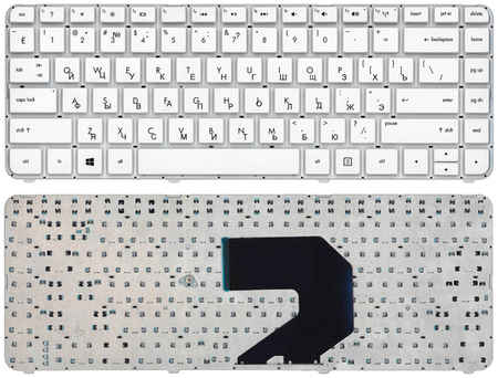 Клавиатура для ноутбука HP Pavilion G4-2000 белая без рамки 965844473743508