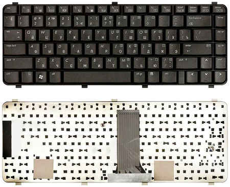 Клавиатура для ноутбука HP Compaq 6530S 6730S 6535S 6735S 6531S 6731S черная