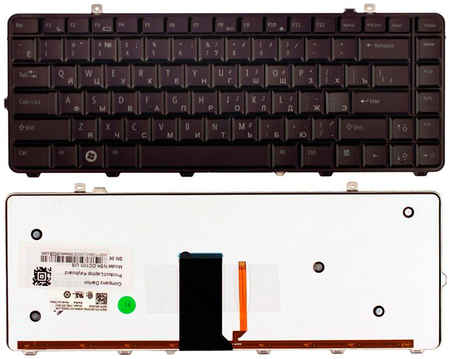 Клавиатура для ноутбука Dell Studio 15 1555 1557 1558 черная с подсветкой 965844473743541