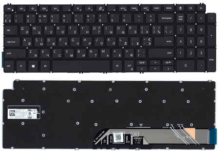 Клавиатура для ноутбука Dell Inspiron 5584 черная 965844473743568