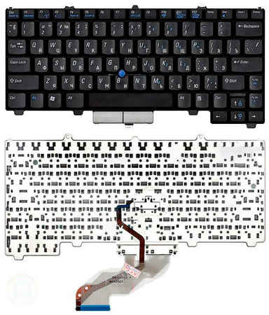 Клавиатура для ноутбука Dell Latitude D410 J5818 черная 965844473743569