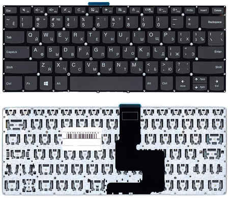 Клавиатура для ноутбука Lenovo Chromebook S340-14 черная 965844473745412