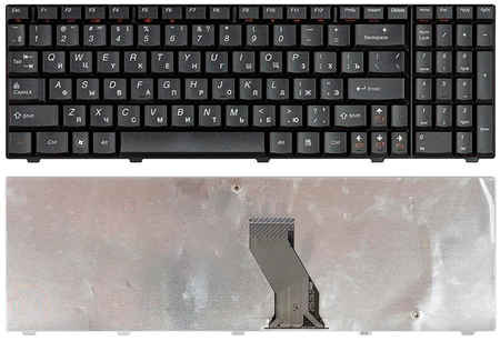 Клавиатура для ноутбука Lenovo IdeaPad U550 черная 965844473745438