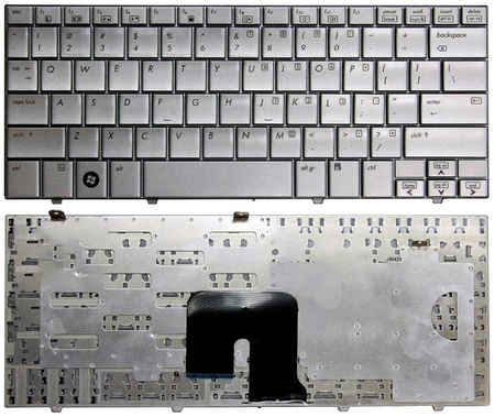 Клавиатура для ноутбука HP Mini 2133 2140 серебристая 965844473745445