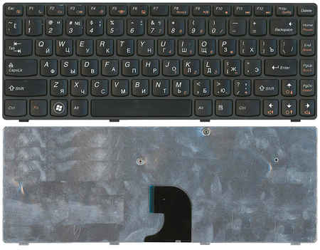Клавиатура для ноутбука Lenovo IdeaPad G360 черная с рамкой 965844473745493