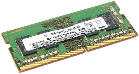 Модуль памяти Samsung SODIMM DDR4 4ГБ 2400 MHz 260PIN