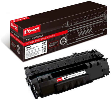Картридж для лазерного принтера Комус 49A Q5949А (Q5949A) черный, совместимый 965844473757331
