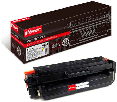 Картридж для лазерного принтера Комус 410X (CF412X) , совместимый