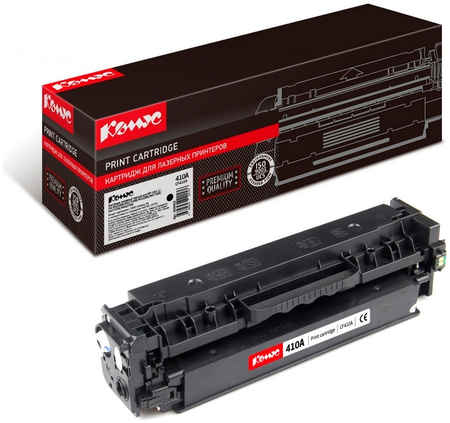 Картридж для лазерного принтера Комус Color LJ M477fnw (CF410A) черный, совместимый 965844473757546