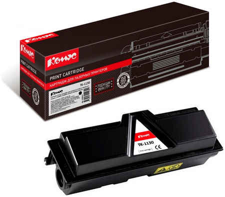 Картридж для лазерного принтера Комус FS-1030, 113 (TK-1130) черный, совместимый 965844473757597