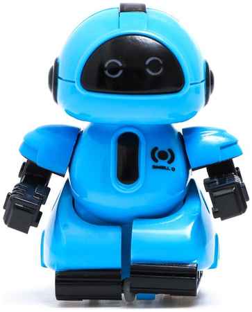Робот IQ BOT радиоуправляемый Минибот световые эффекты, цвет синий 965844473943230