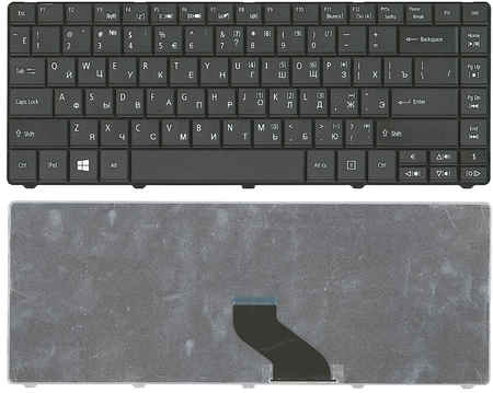 Клавиатура для ноутбука Acer Aspire E1-471 черная 965844473959216