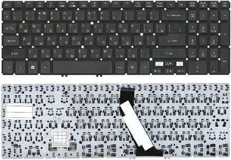 Клавиатура для ноутбука Acer Aspire V5, V5-531, M5-581T черная 965844473959299