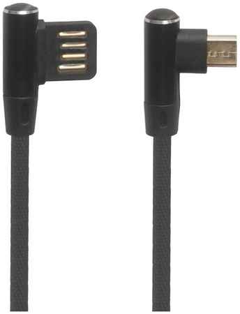 Кабель Liberty Project USB micro оплетка Т-порт Black 1 м 965844474083040