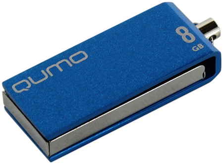 Флешка QUMO Fold Fold QM8GUD-FLD-Blue 8 Гб Blue (QM8GUD-FLD-Blue, 32919) 965844474104733