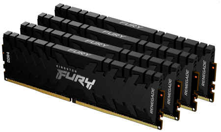 Оперативная память Kingston 64Gb DDR4 3200MHz (KF432C16RB1K4/64) (4x16Gb KIT) FURY Renegade KF432C16RB1K4/64 965844474104764