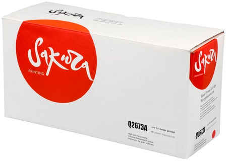 Картридж для лазерного принтера Kyocera SAQ2673A пурпурный, совместимый 965844474363286