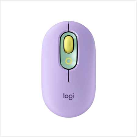 Беспроводная мышь Logitech POP Mouse Green/Violet (910-006547) 965844474439200
