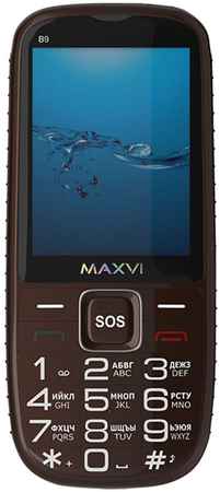 Мобильный телефон Maxvi B9 Brown B9 Broown 965844474439225