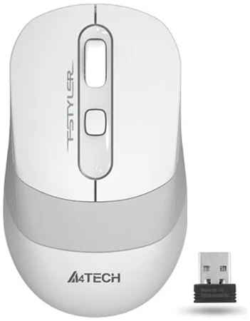 Беспроводная мышь A4Tech Fstyler FG10S White/Gray 965844474535434